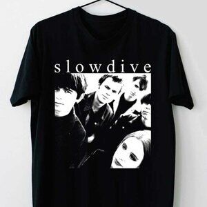 Slowdive Souvlaki Rock Band T-Shirt Music Album Tour Concert Fan Gift Tee 17